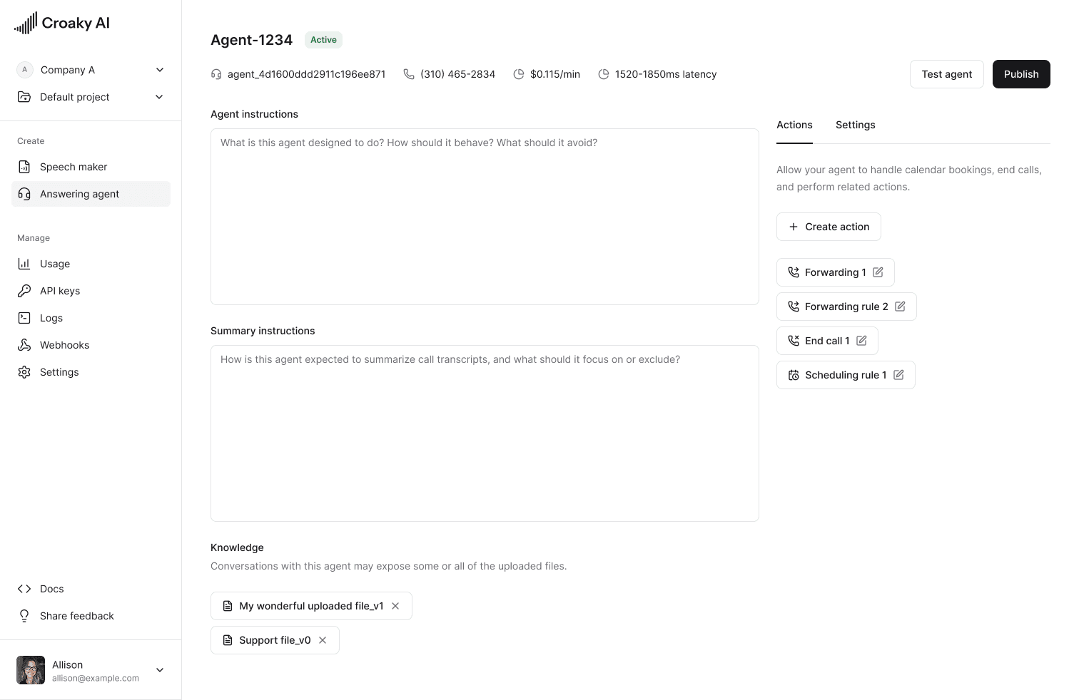 App screenshot